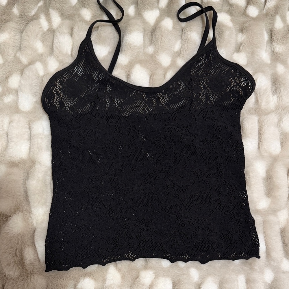 Urban Outfitters Black Lace Camisole